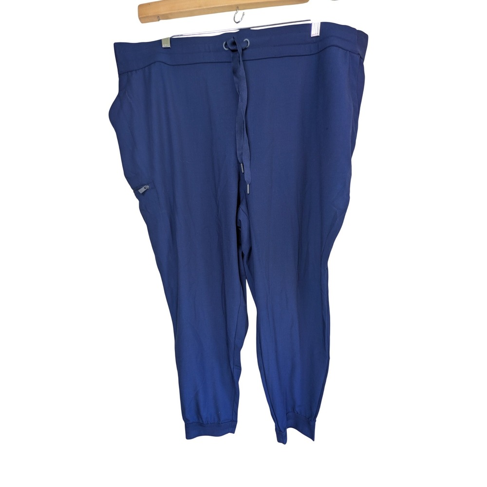 HEALING HANDS Quest Bekah Scrub Joggers Womens 3XL Navy Mid Rise Stretch Pants
